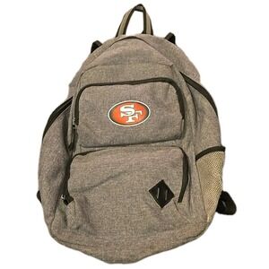 NFL San Francisco 49ers Backpack Team LEED's Gray Season Ticket Holder Bag